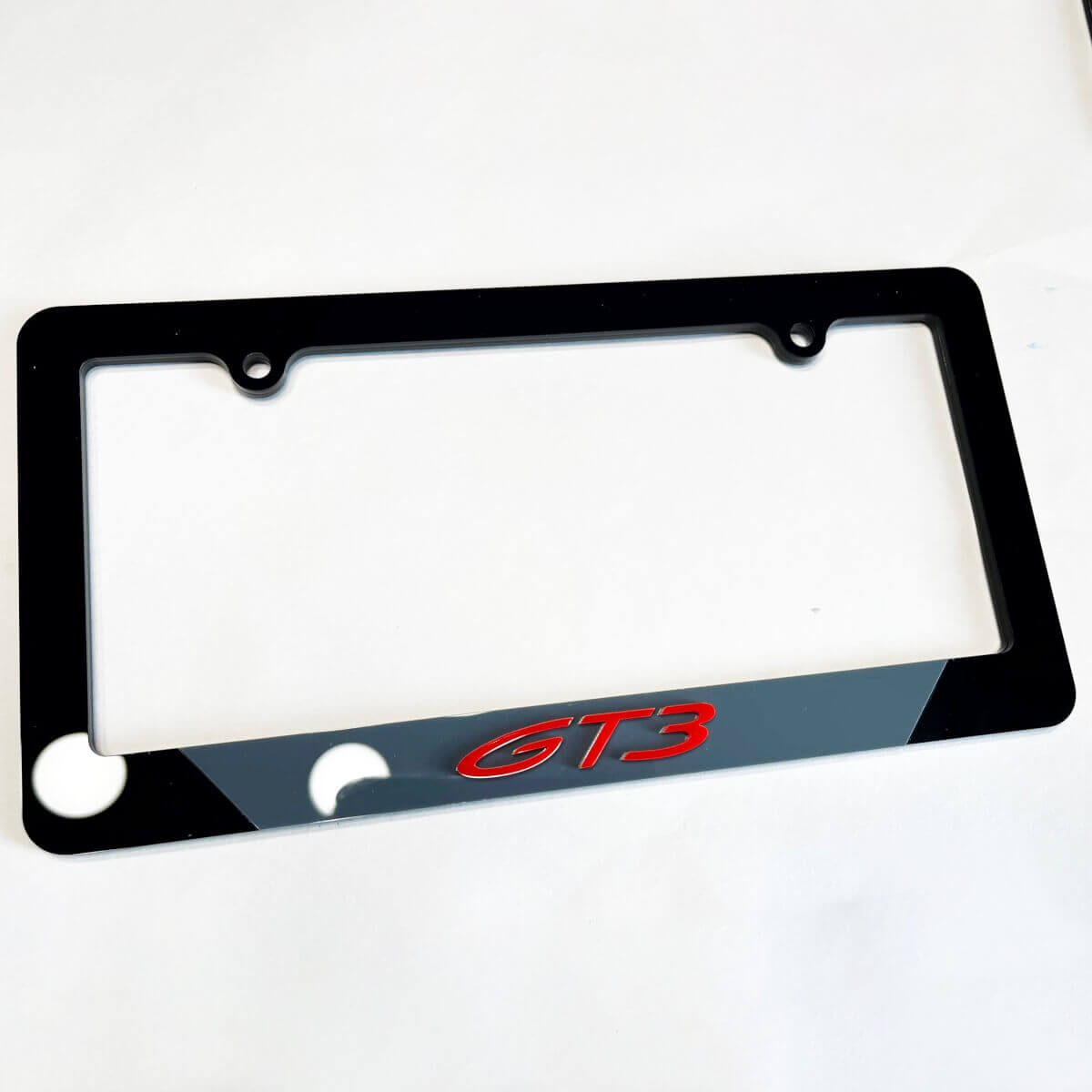 Porsche 911 GT3 Vehículo La placa de la placa cubre la decoración de los marcos
