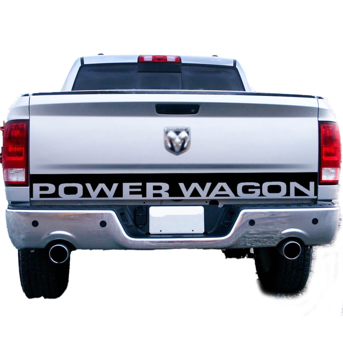 Dodge Ram 1500 Power Wagon Camion Tailgate Accent Graphics Graphics Stripe Sticker Decal 3
