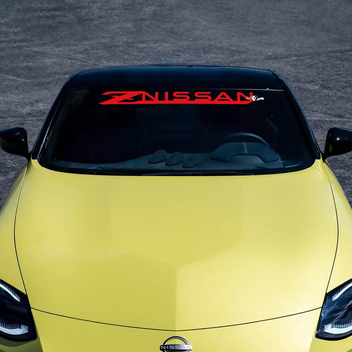 Calcomanía de Vinilo para Parabrisas con Letra de Marca para Nissan Z Sport
