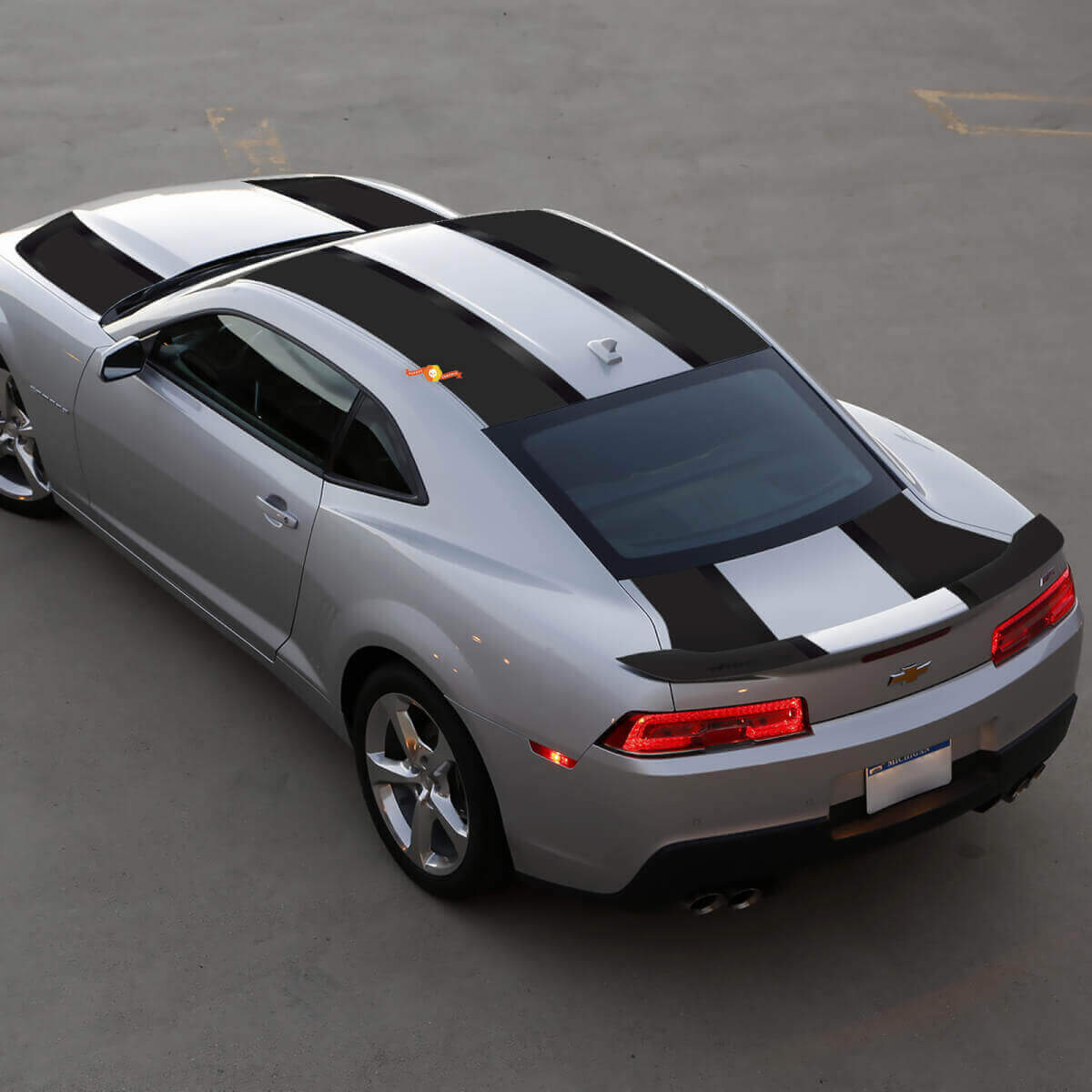 Calcomanías de Franjas de Carreras de Rally 2 para Camaro Edición Especial Transformers