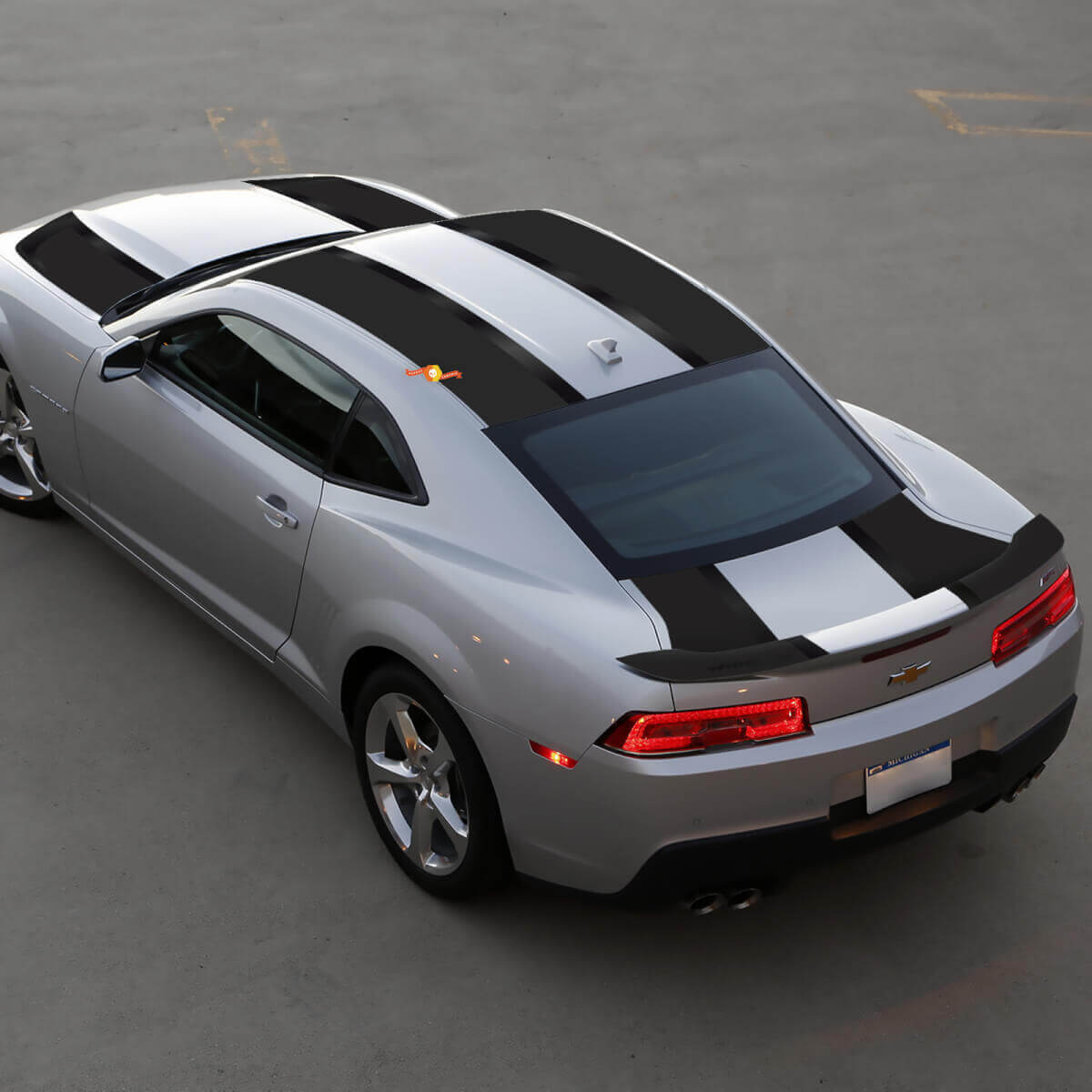 Rally Racing Stripes Decals Graphics para Camaro Transformers Special Edition 2
