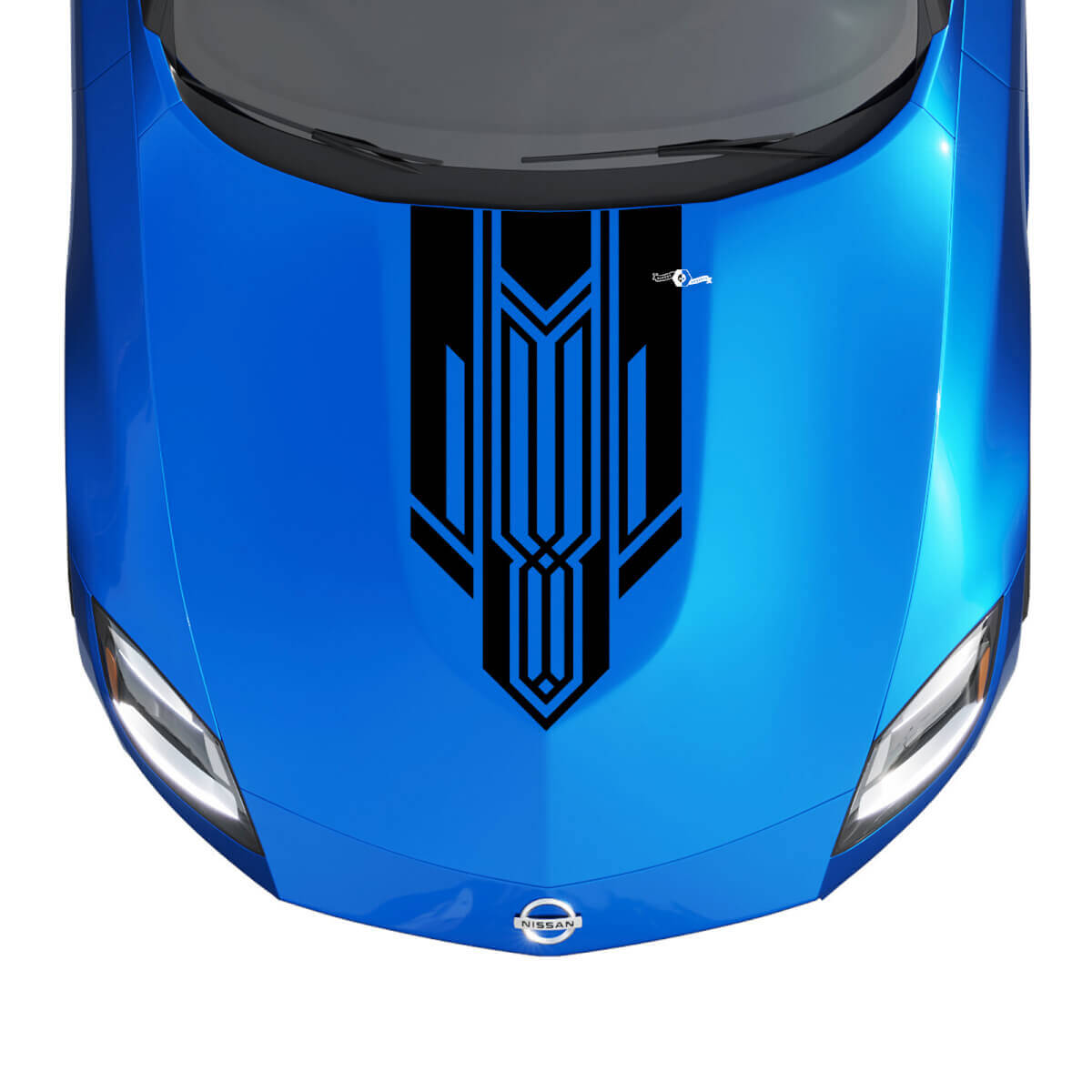 Kit de calcomanía de rayas de líneas de capucha para Nissan Z Sport
