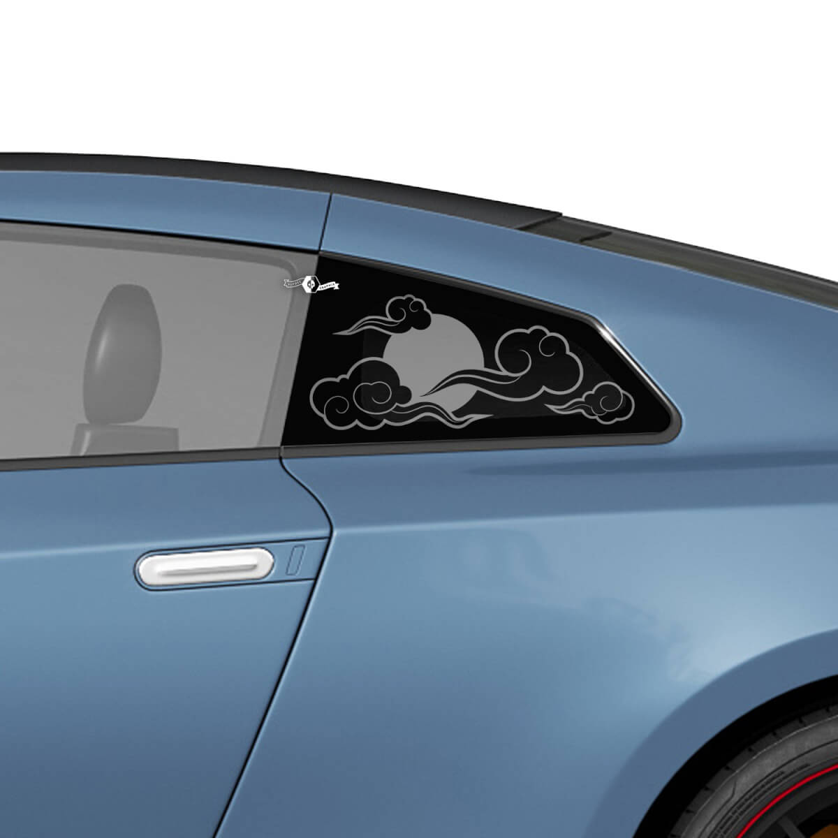 Ventana trasera lateral Japón Estilo gráfico Kit de calcomanías de calcomanías para Nissan GT-R

