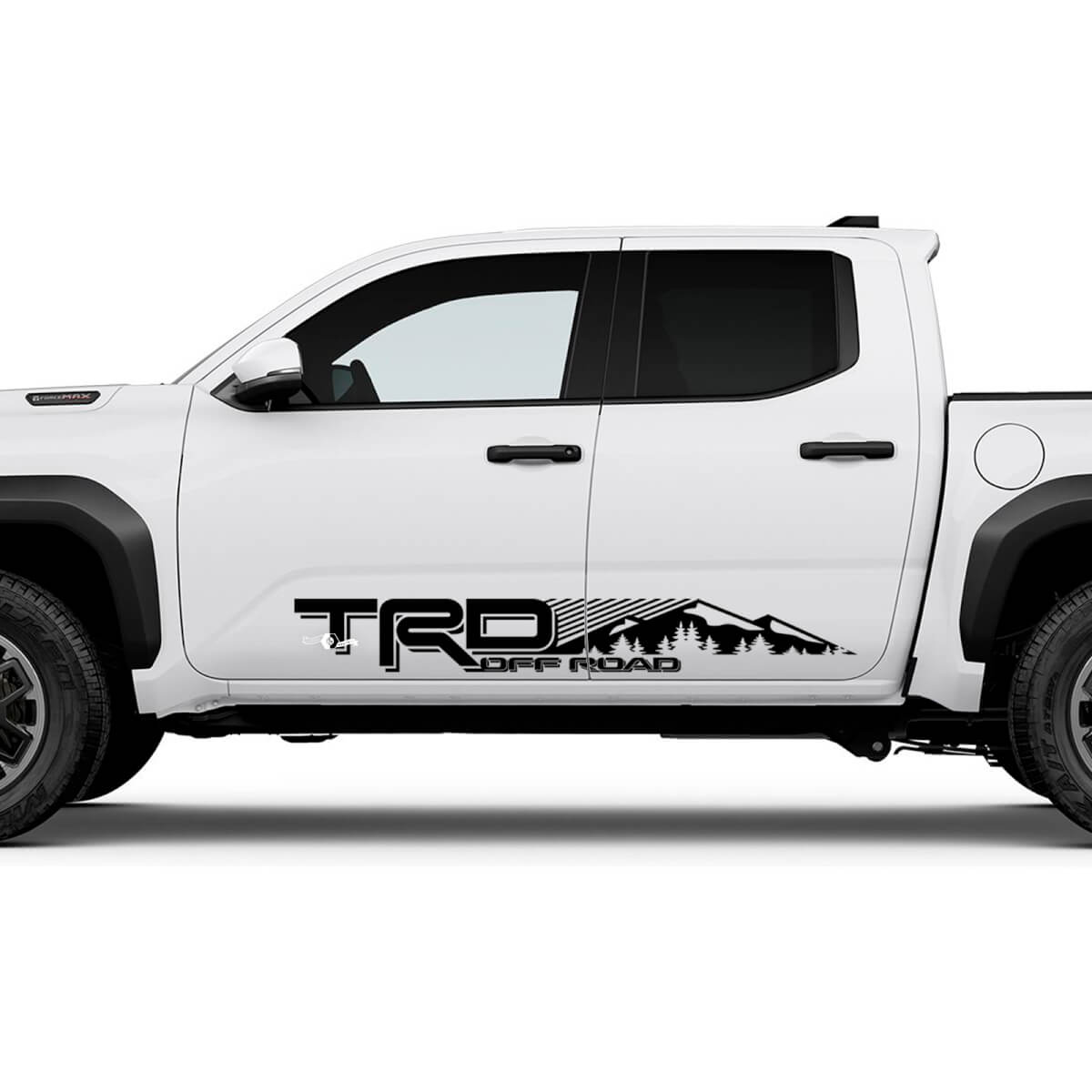 TRD MONTAÑAS DEL ROADA CADA DE PANEL DEL PANEL DEL BOSQUE DEL BOSCO PEQUETES PARA TOYOTA TACOMA 4th Gen
