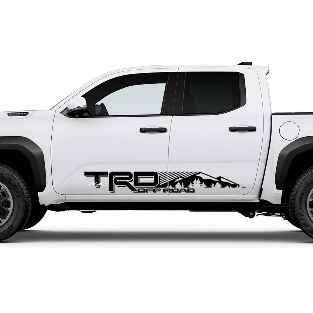 Calcomanías de panel lateral TRD Off Road Mountains Forest para Toyota Tacoma 4ta Generación
