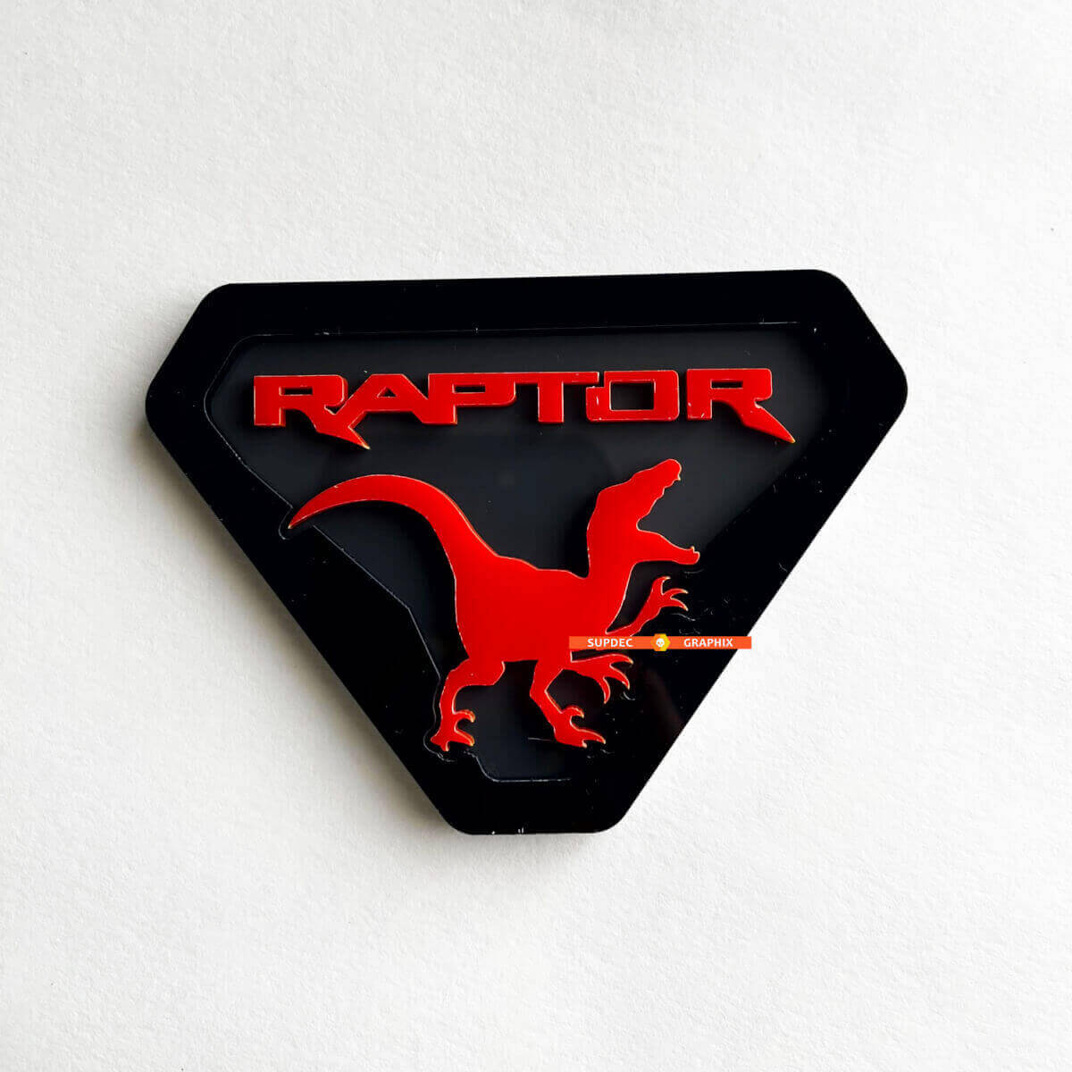 Emblemas de Guardabarros Emblema de Portón Insignia 3D para Edición Raptor