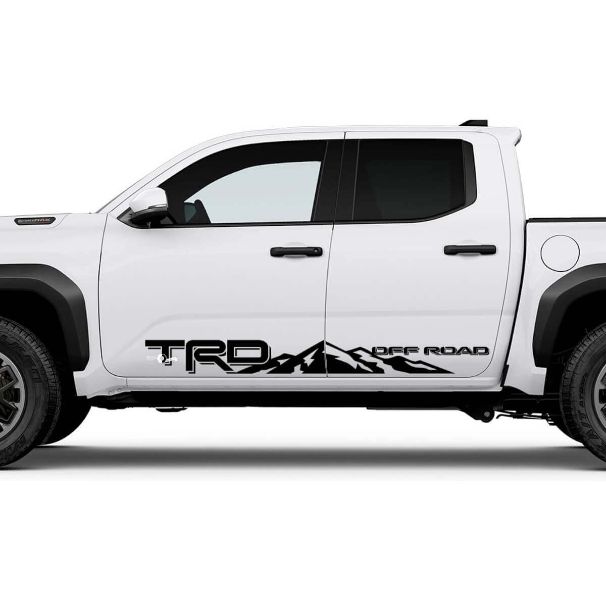 Calcomanías de panel de rockeros de TRD Off Road para Toyota Tacoma
