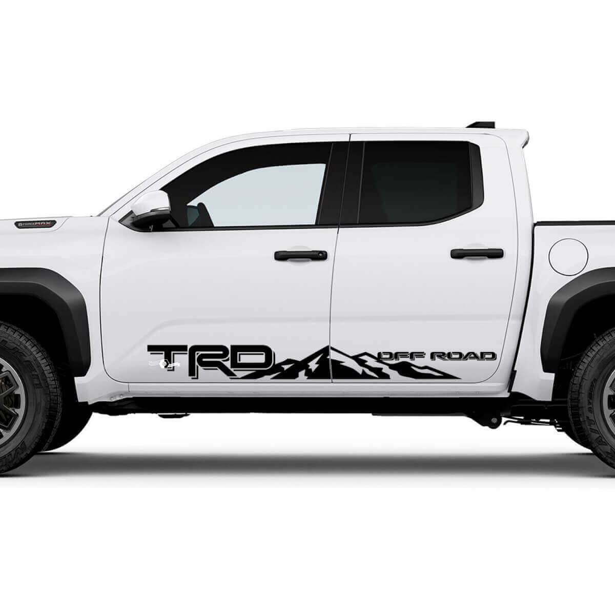 Calcomanías de panel de rockeros de TRD Off Road para Toyota Tacoma

