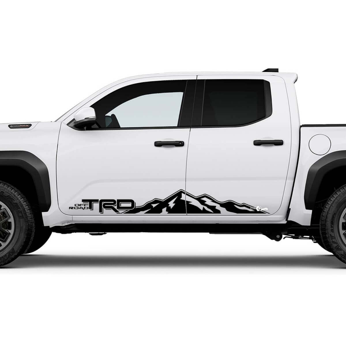 TRD Off Road Side Mountains Rocker Panel Pande Peganadas para Toyota Tacoma
