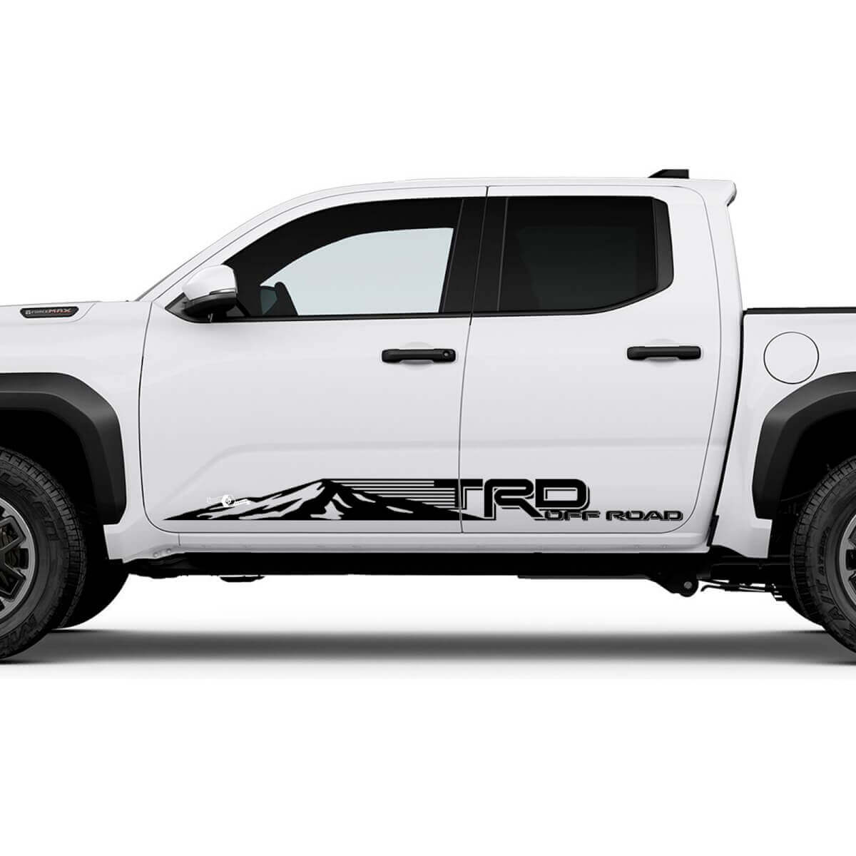 Trd Off Road Side Mountains Montañas Rocker Panel Palegas para Toyota Tacoma 2
