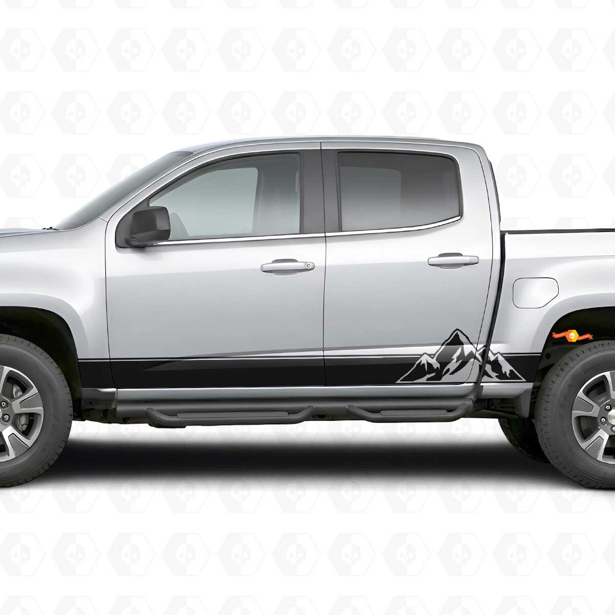 Vinilos en Capas para Puertas y Paneles Laterales para Chevrolet Colorado 2ª Generación 2015-2022