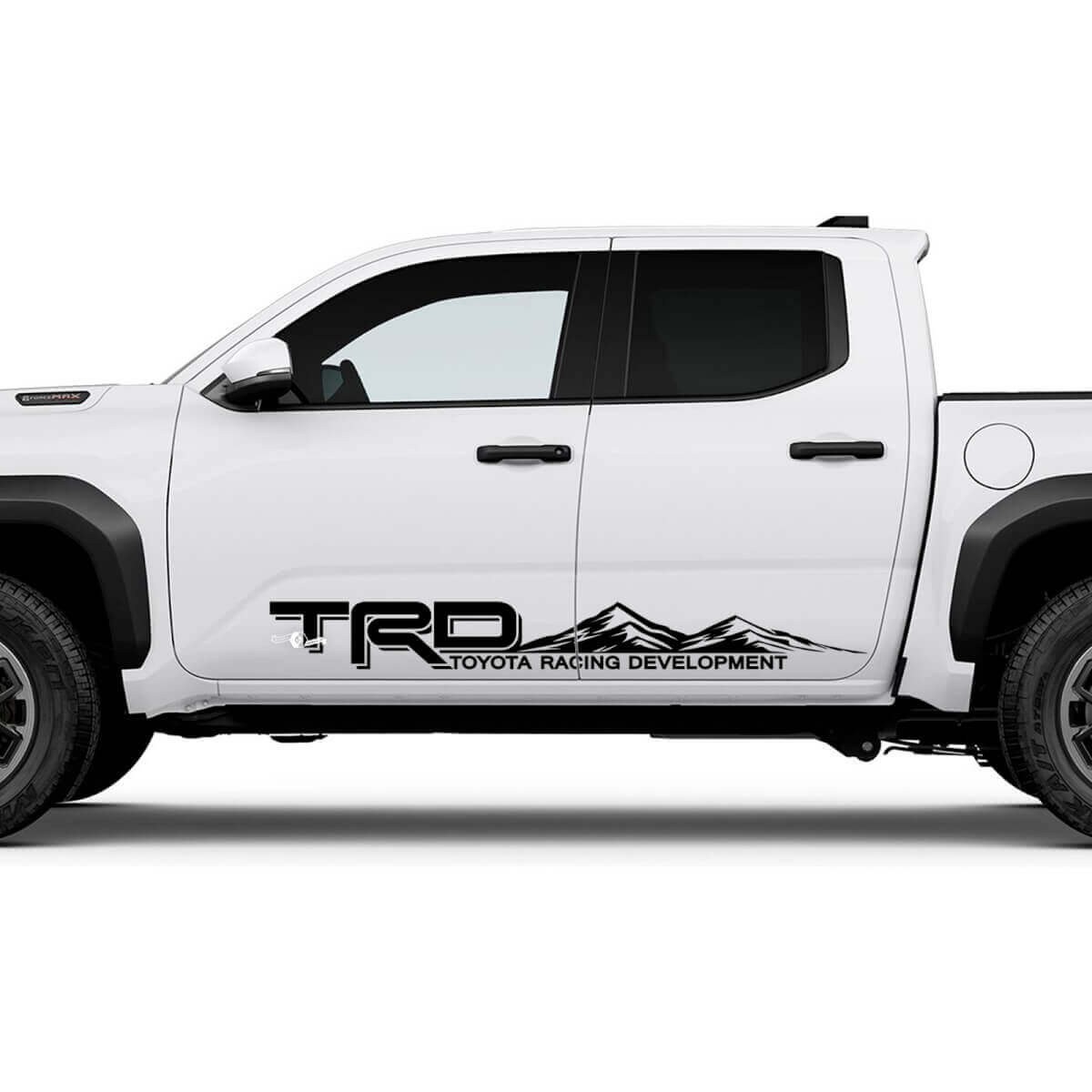 TRD Off Road Side Mountains Rocker Panel Pande Pegalias para Toyota Tacoma 5
