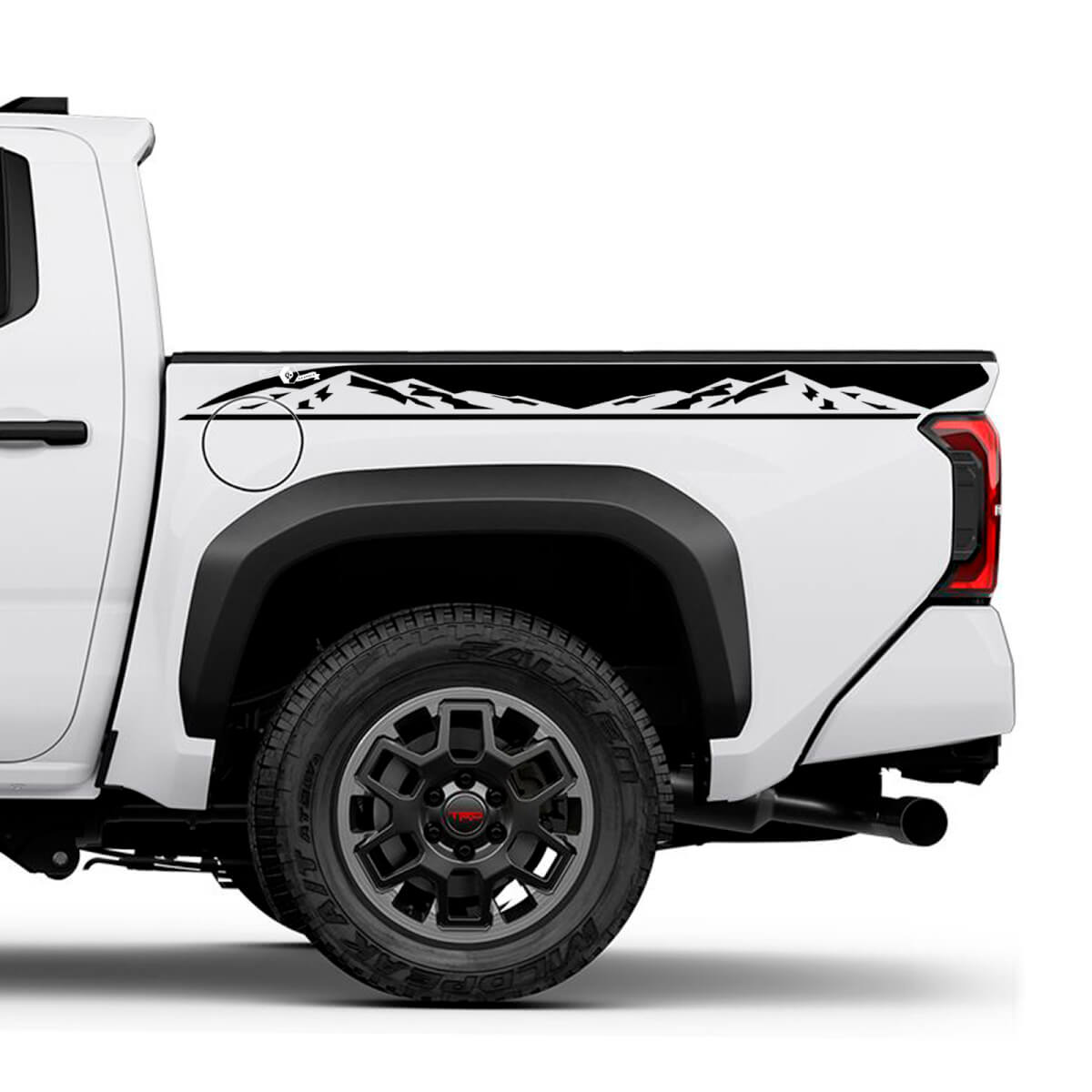 Montañas Camiones de noche calcomanías de calcomanías para Toyota Tacoma 4th Gen

