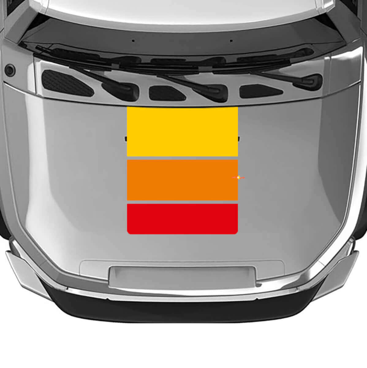Kit de calcomanías de vinilo para capó y laterales con franjas estilo Heritage para Toyota FJ Cruiser