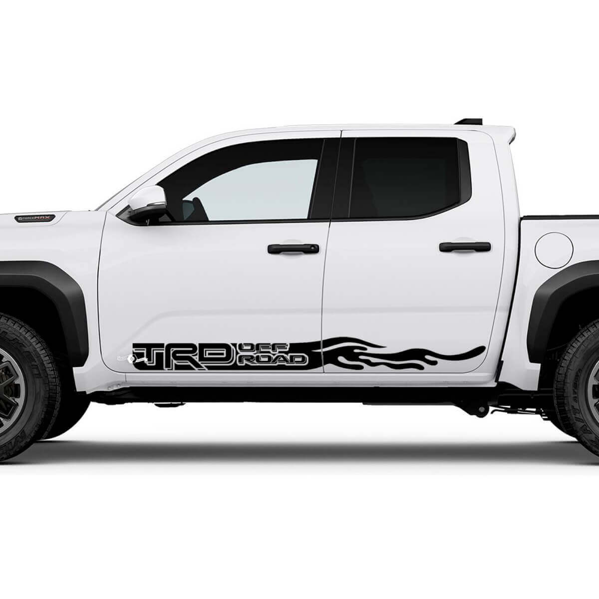 TRD Off Road Side Mountains Sun Rocker Panel Pande Peganadas para Toyota Tacoma
