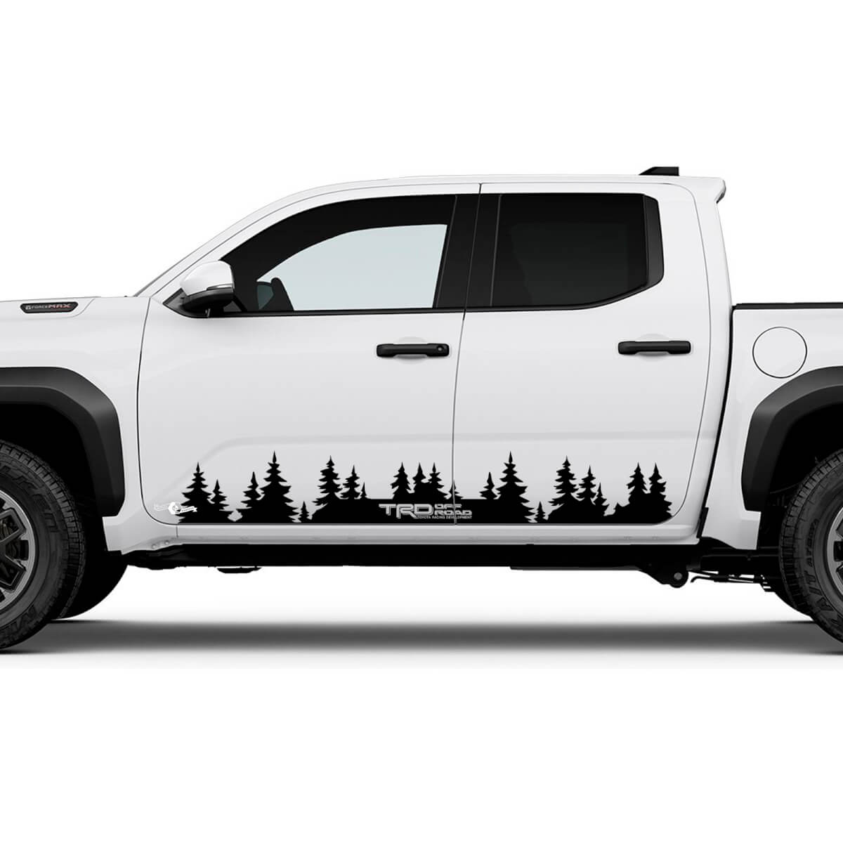 Montañas Puertas laterales Panel calcomanías Pegatinas para Toyota Tundra

