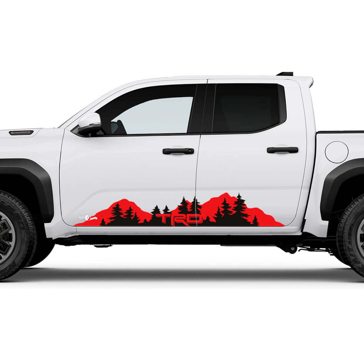 Montañas de TRD Off Road Trees Trees Panel Panel Peglinas para Toyota Tacoma
