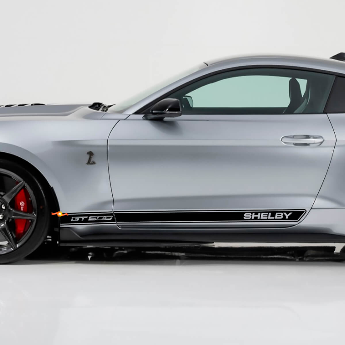 Calcomanías de panel lateral GT500 Shelby para Ford Mustang 2
