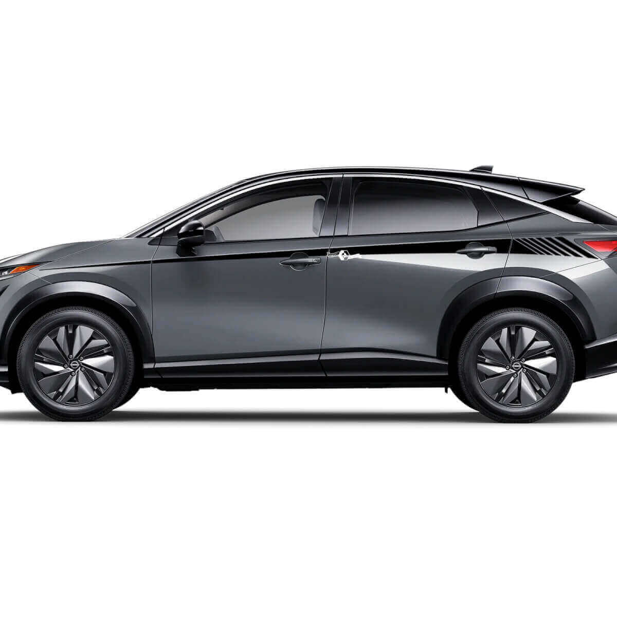 Kit de calcomanías gráficas con rayas de acento para carreras laterales para Nissan ARIYA
