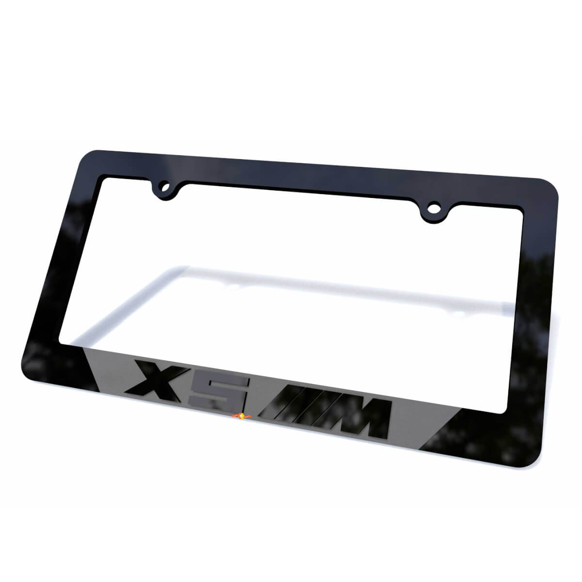 X5 ///M Cubiertas de Placas de Matrícula para Vehículos Marcos Decorativos para Vehículos aptos para BMW X5
