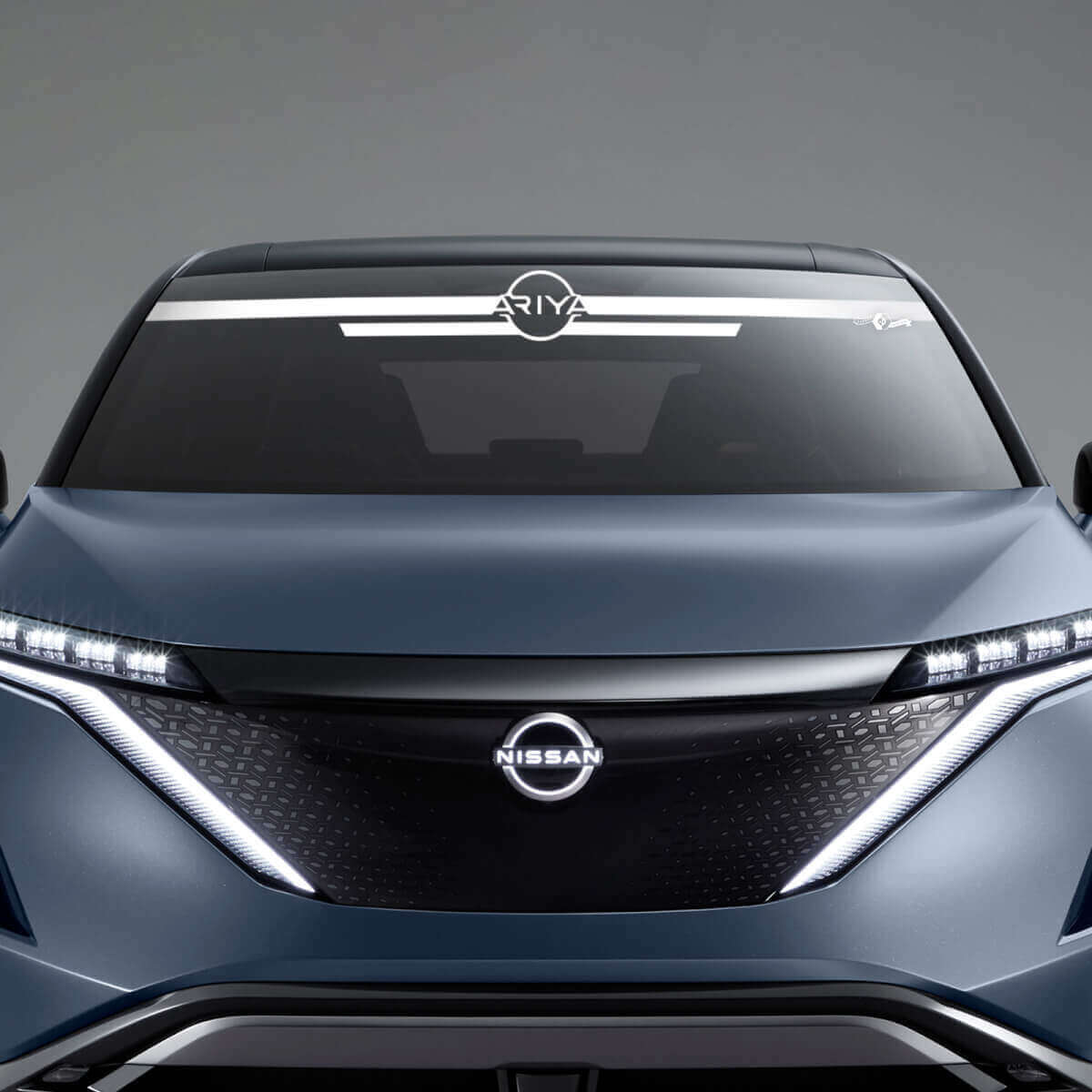 Calcomanía Gráfica de Tiras con Logo ARIYA para Parabrisas de Nissan ARIYA