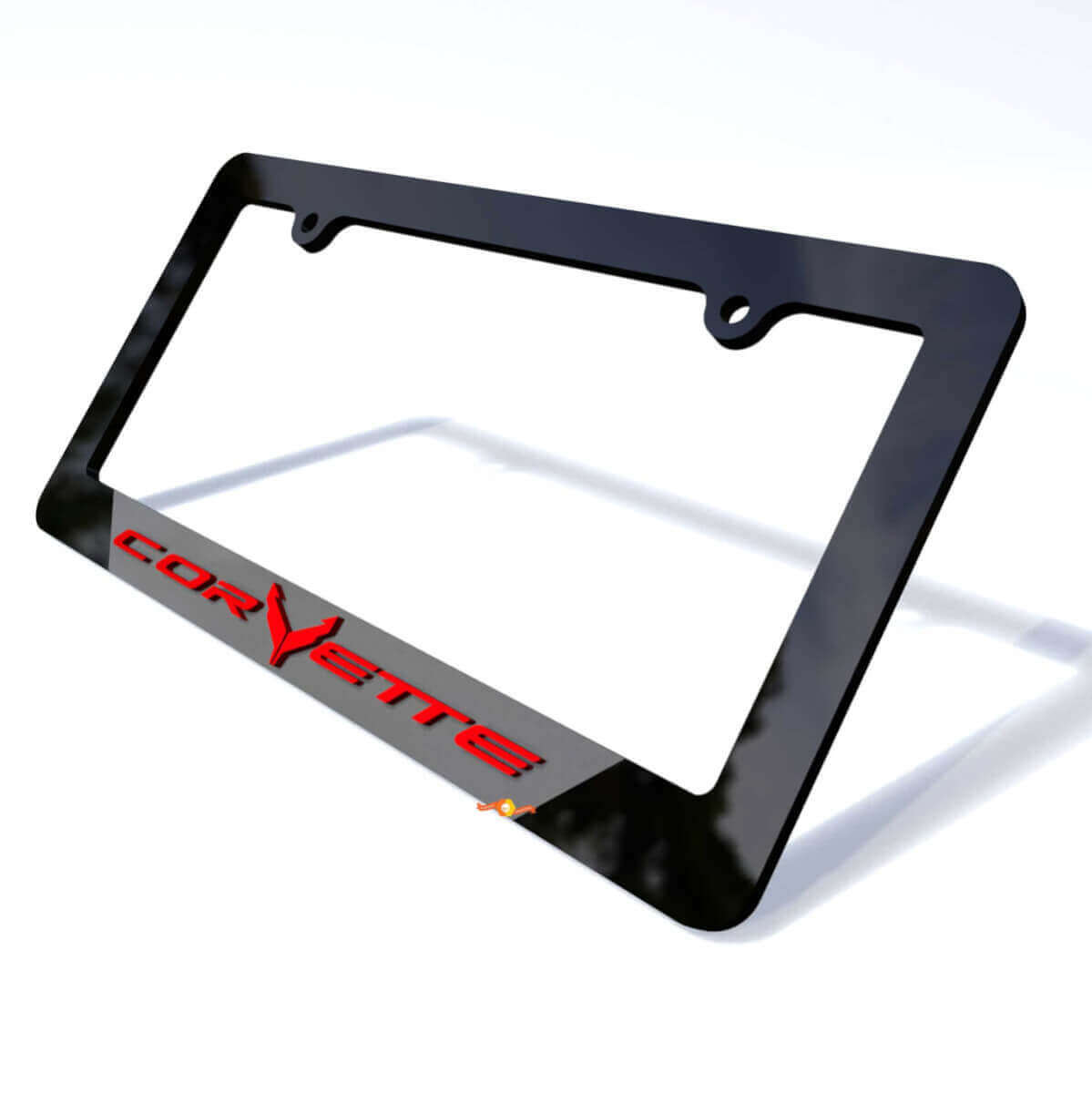 Cubiertas de placas de matrícula para vehículos Corvette Marcos de decoración para Chevrolet Corvette
