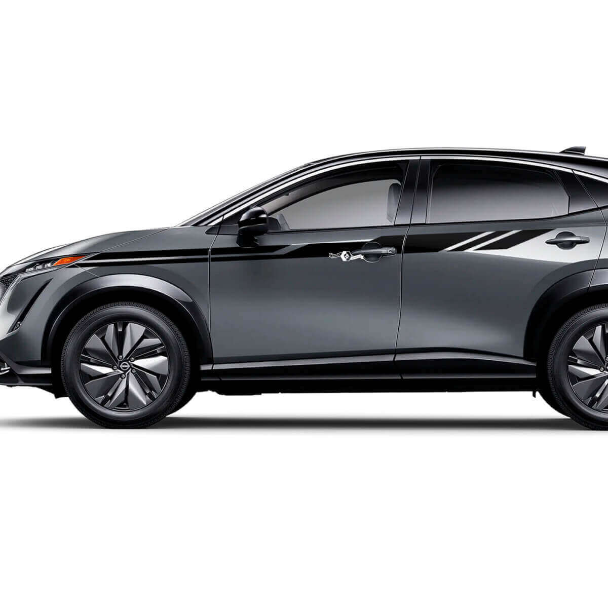 Franjas de acento universales para los laterales Kit de calcomanías gráficas de carreras para Nissan ARIYA
