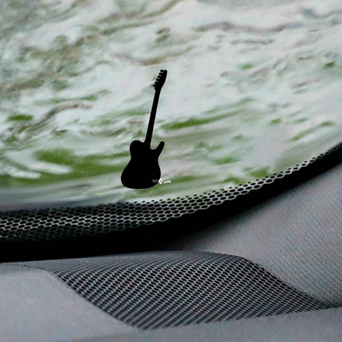 Calcomanía de esquina de huevo de Pascua para parabrisas de Jeep Wrangler - Gráfico de vinilo personalizado
