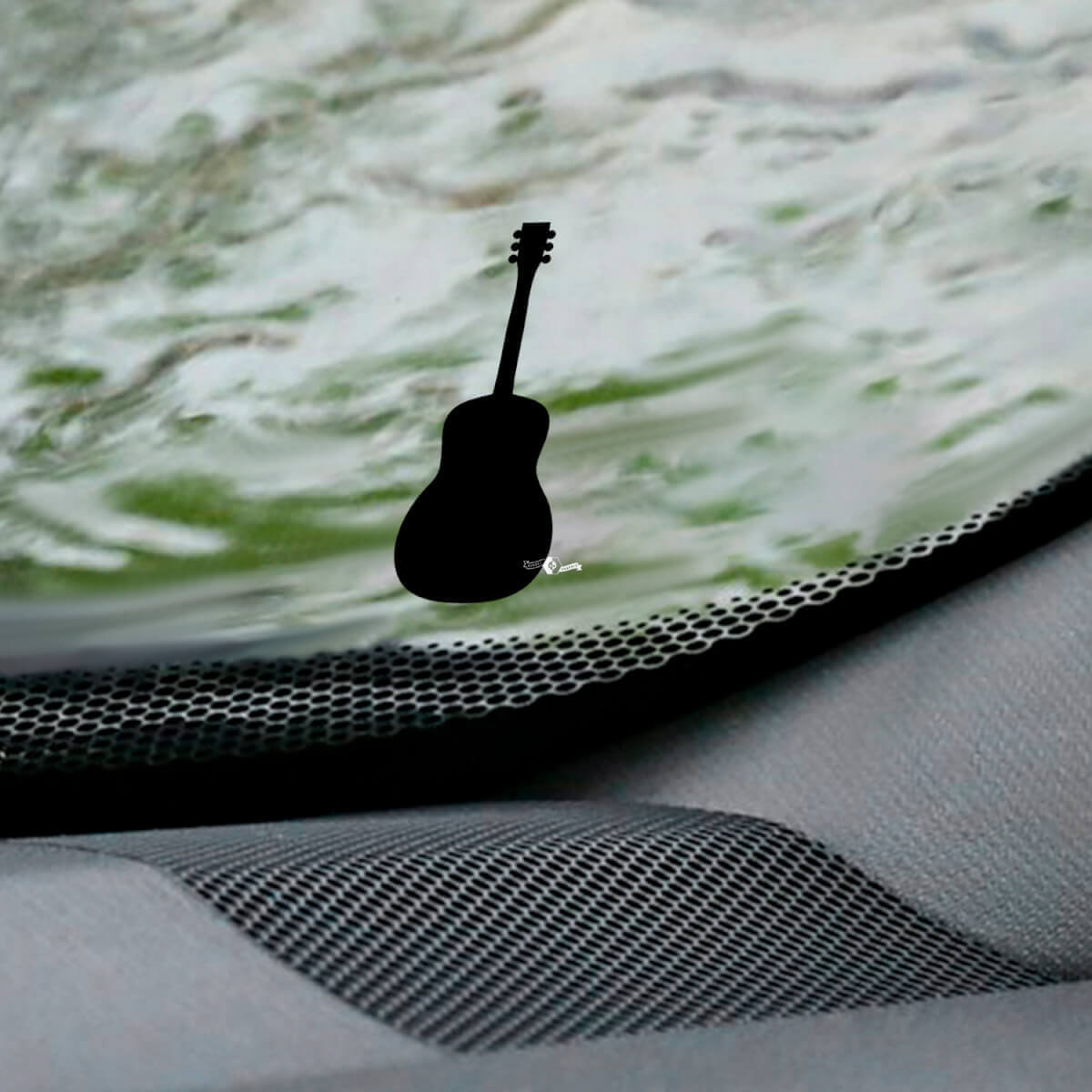 Calcomanía de esquina de huevo de Pascua para parabrisas de Jeep Wrangler - Gráfico de vinilo personalizado 2
