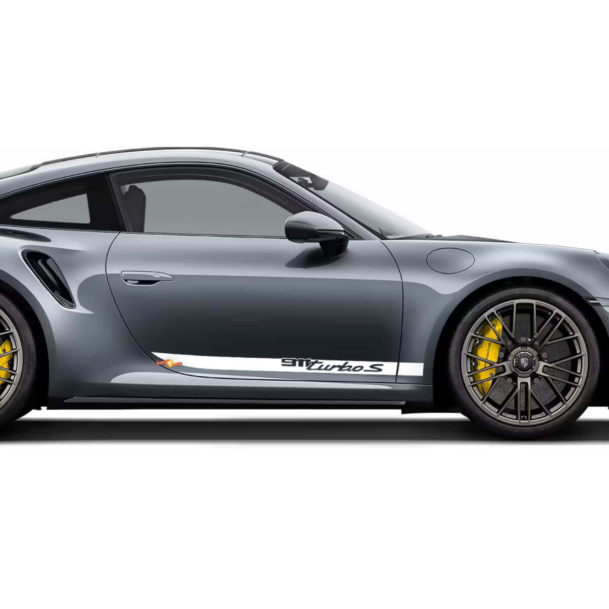 Calcomanía gráfica del kit lateral para Porsche 911 Turbo S 992.2
