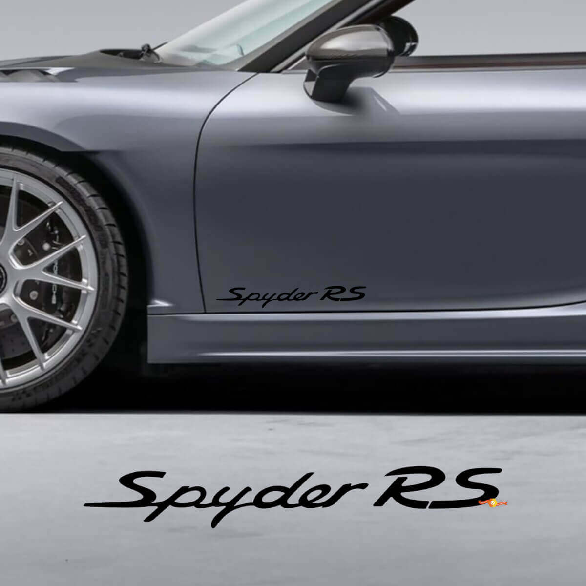 Juego de vinilos para puertas laterales Spyder RS para Porsche 718