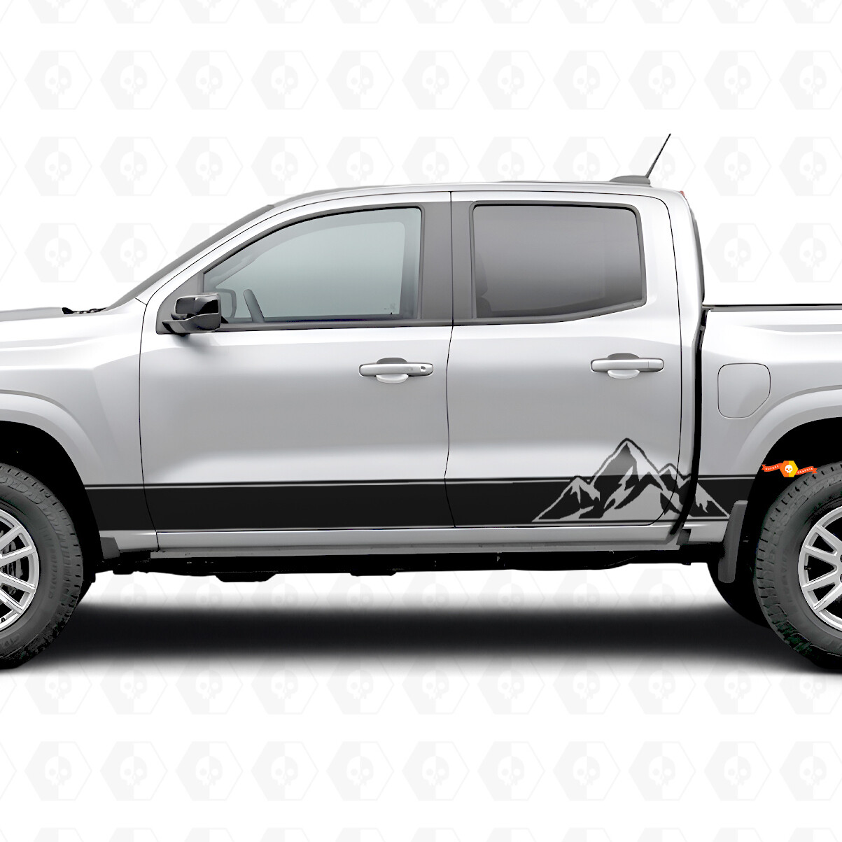 Vinilos en Capas para Puertas y Paneles Laterales para Chevrolet Colorado 3ª Gen 2023-2026
