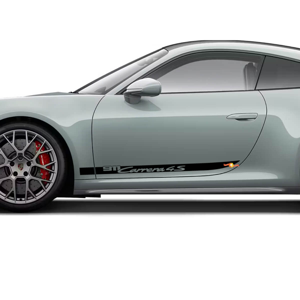 Calcomanía gráfica del kit lateral para Porsche 911 Carrera 4S
