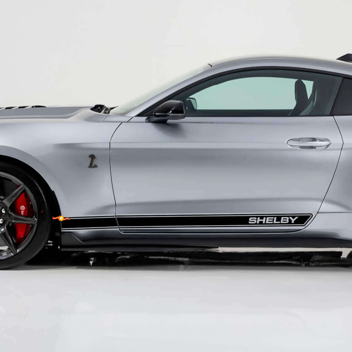 Kit de calcomanías de vinilo para franjas en paneles laterales Shelby para Musclecar Musclecarmodel