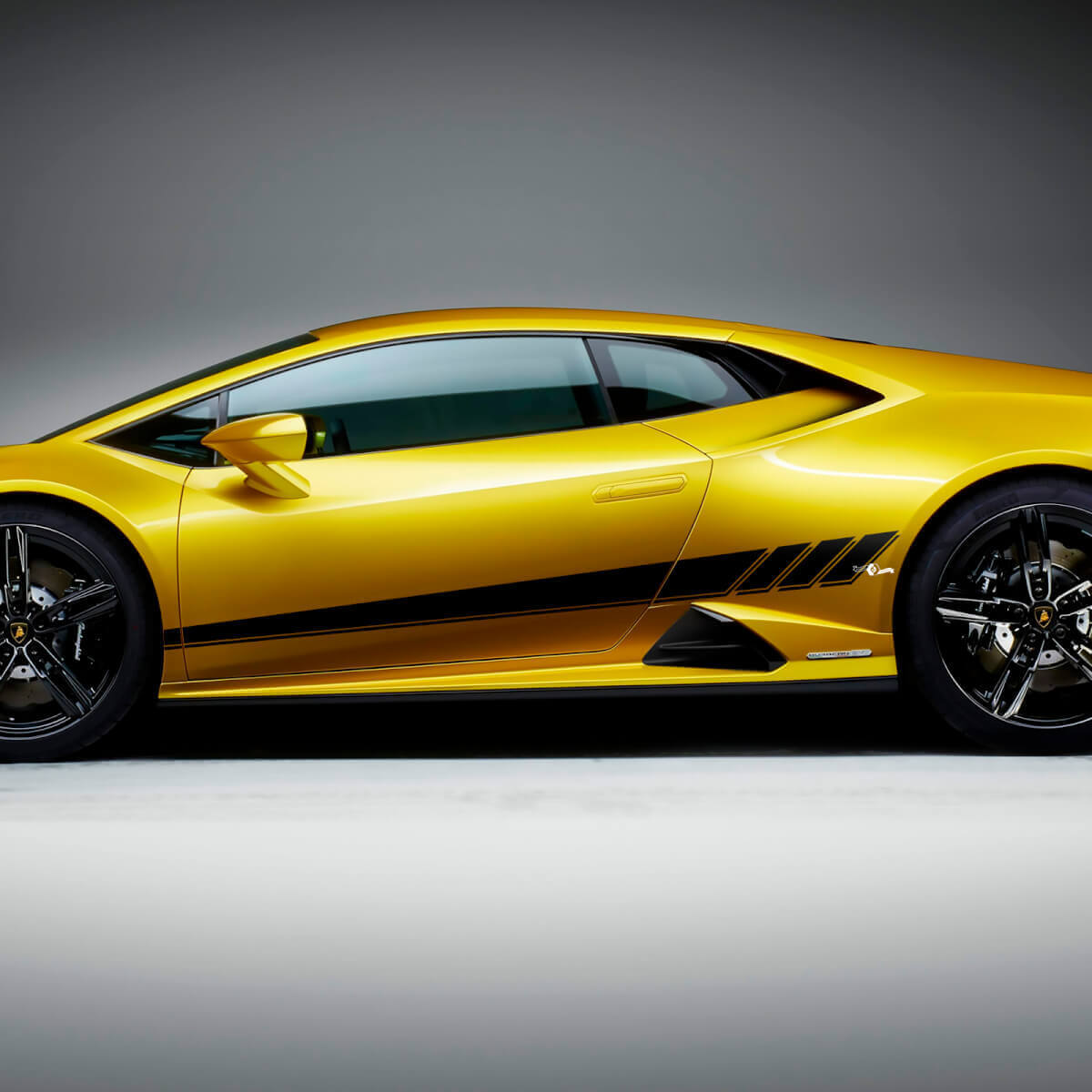 Gráficos de Rayas Laterales Vinilo de Carreras Calcomanía 3 para Lamborghini Huracan Evo