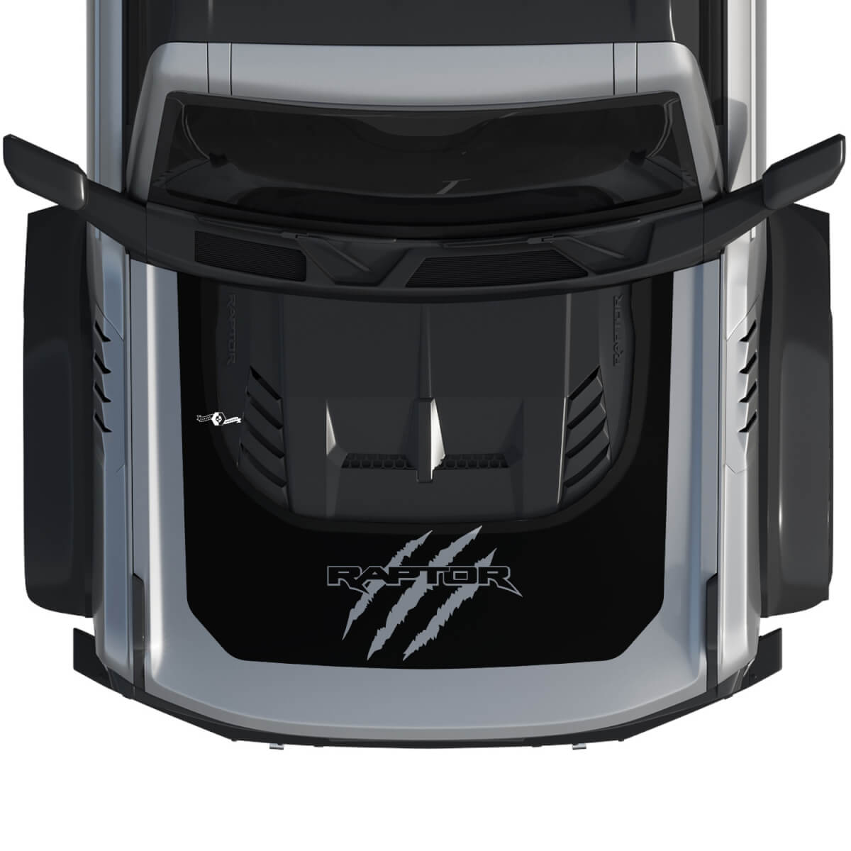 Calcomanía de gráficos de envoltura para capó Bronco Raptor para Ford Bronco 2