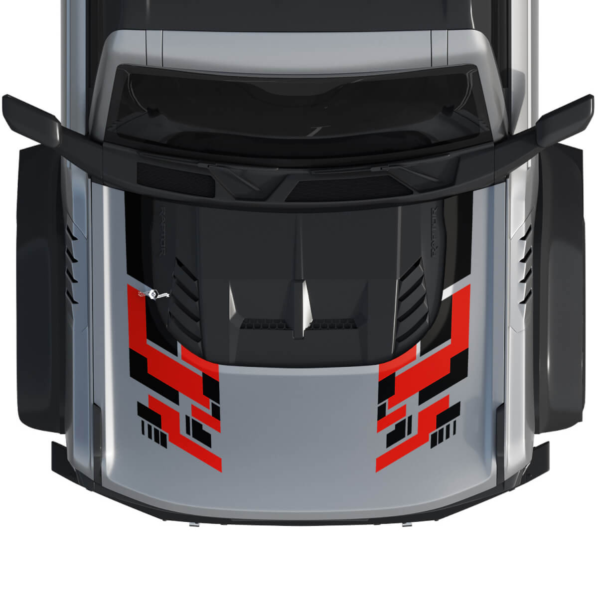 Capó Bronco Raptor Envoltura Gráfica Calcomanía para Ford Bronco