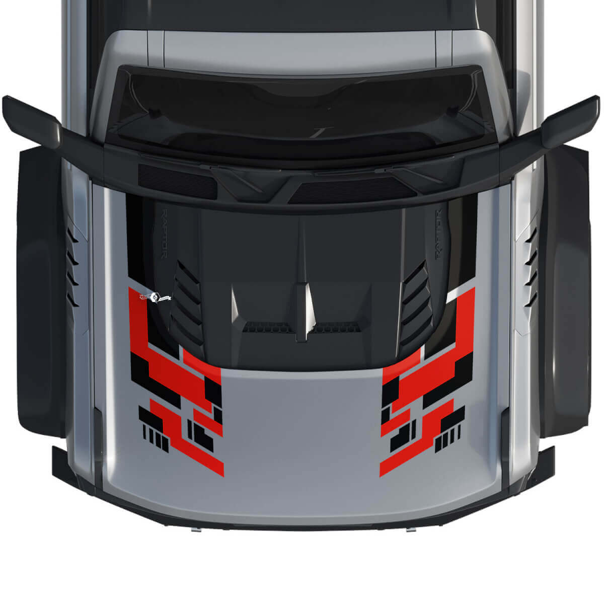 Capó Bronco Raptor Envoltura Gráfica Calcomanía para Ford Bronco
