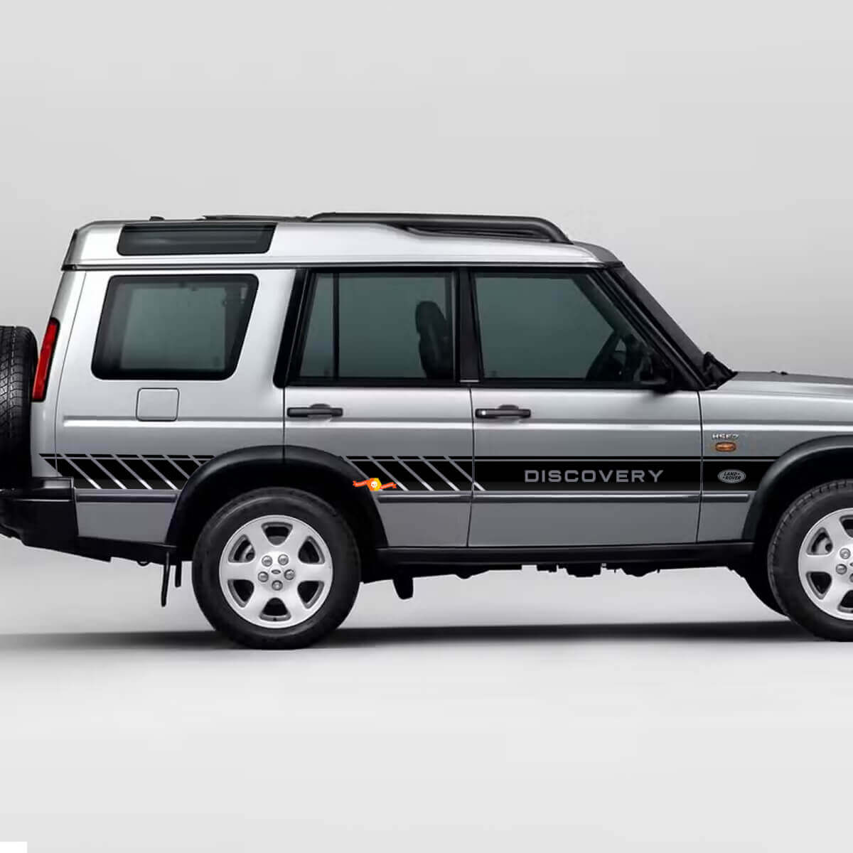 Kit de adhesivos decorativos de franja lateral para Land Rover Discovery