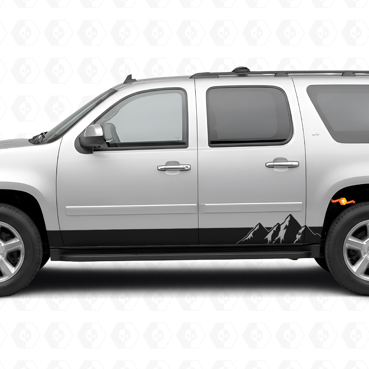 Vinilos para puertas y paneles laterales Alpine Ridge para Chevrolet Suburban GMT900 2007-2014