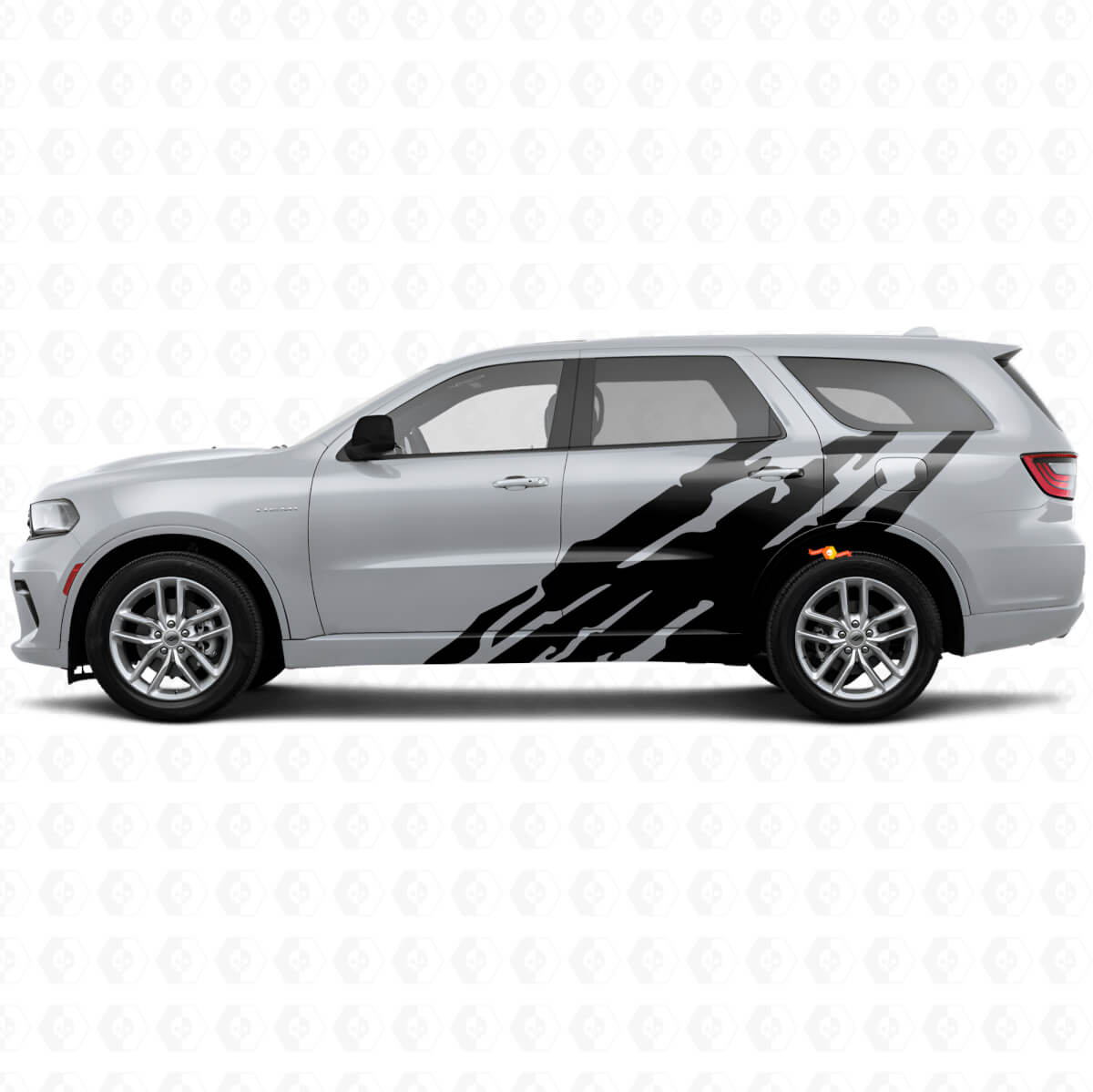 Vinilo Gráfico de Salpicadura de Lodo para Puerta Lateral Dodge Durango 2011+