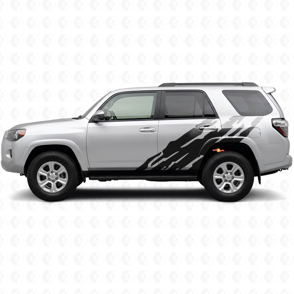 Gráfico lateral de salpicadura de barro Vinilo adhesivo para Toyota 4Runner 2009-2024