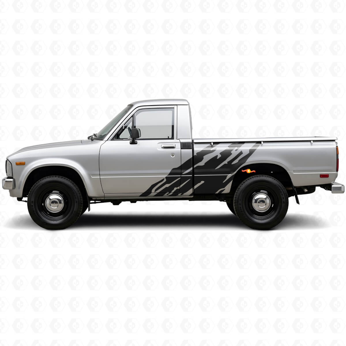 Gráfico de Salpicaduras de Barro Vinilo Lateral para Toyota Hilux 1978-1983