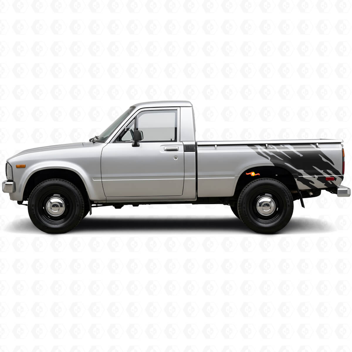 Gráfico de Salpicadura de Barro Vinilo de Lado Trasero para Toyota Hilux 1978-1983