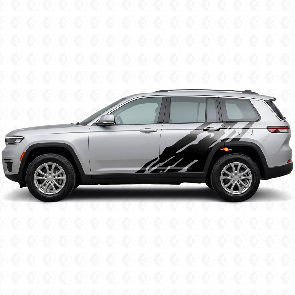 Gráfico de Salpicadura de Barro Vinilo Lateral para Jeep Grand Cherokee 2021+