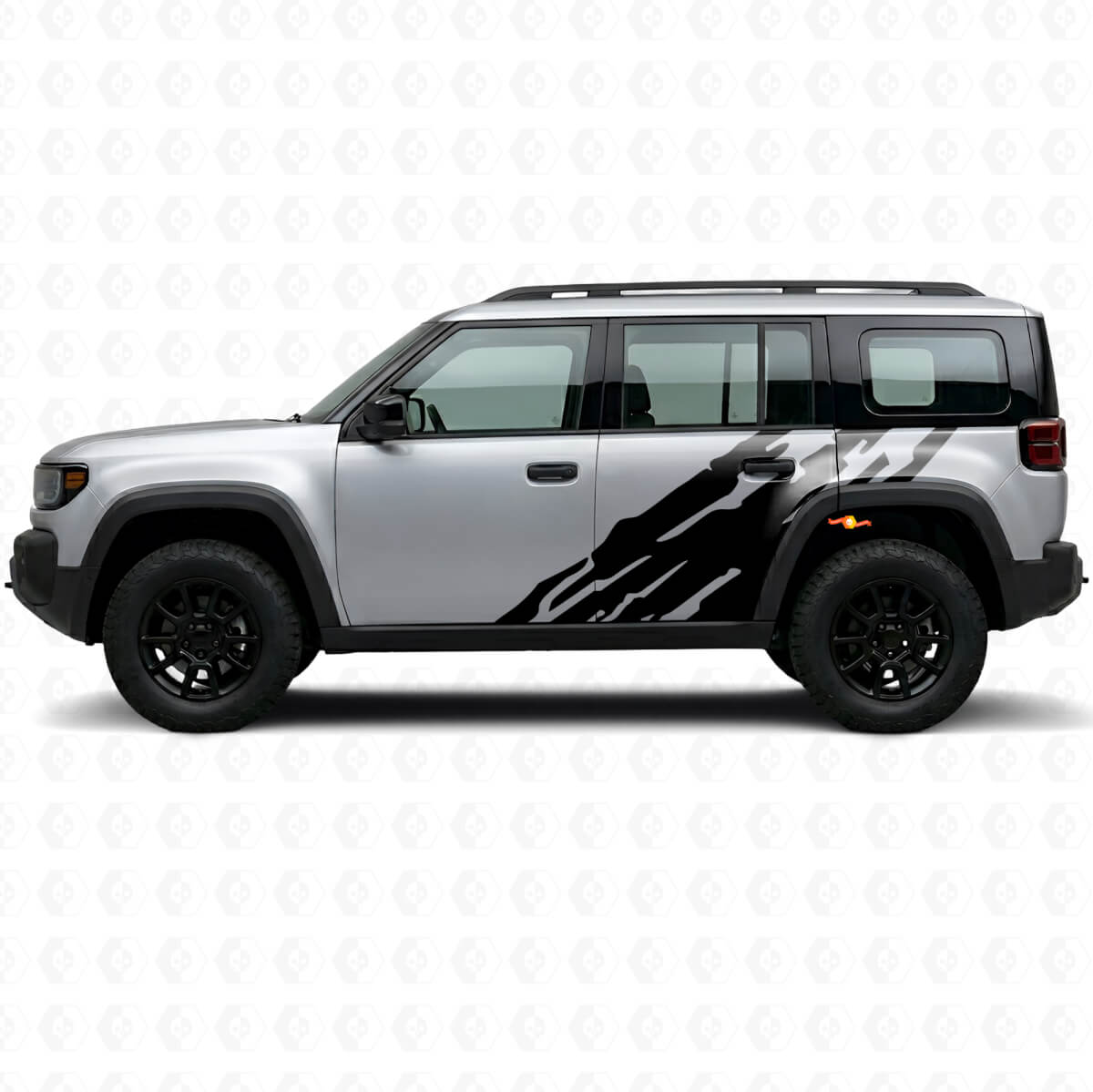 Gráfico de Salpicadura de Barro Vinilo Lateral para Jeep Recon 2026+