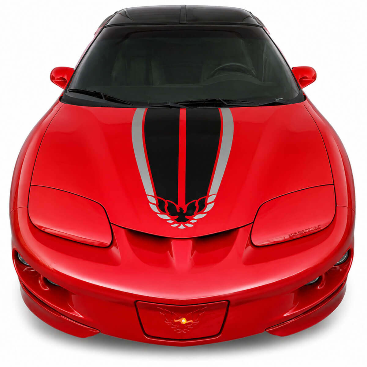 Calcomanía adhesiva con gráfico del Ave del capó con franjas Firebird para Pontiac Trans Am