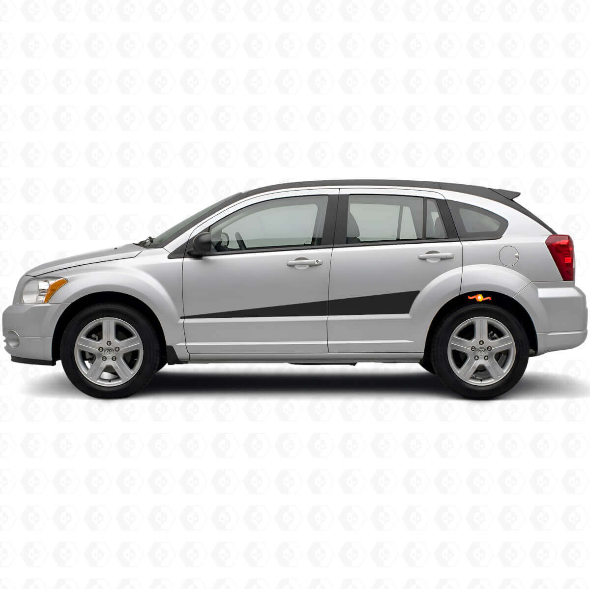 Kit de vinilo con franjas laterales expansibles para Dodge Caliber 2007+