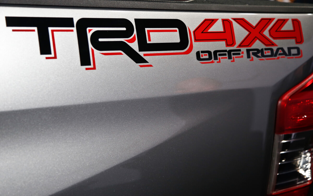 Kit de Vinilos para Cama 4x4 Estilo TRD Off Road para Toyota Tacoma