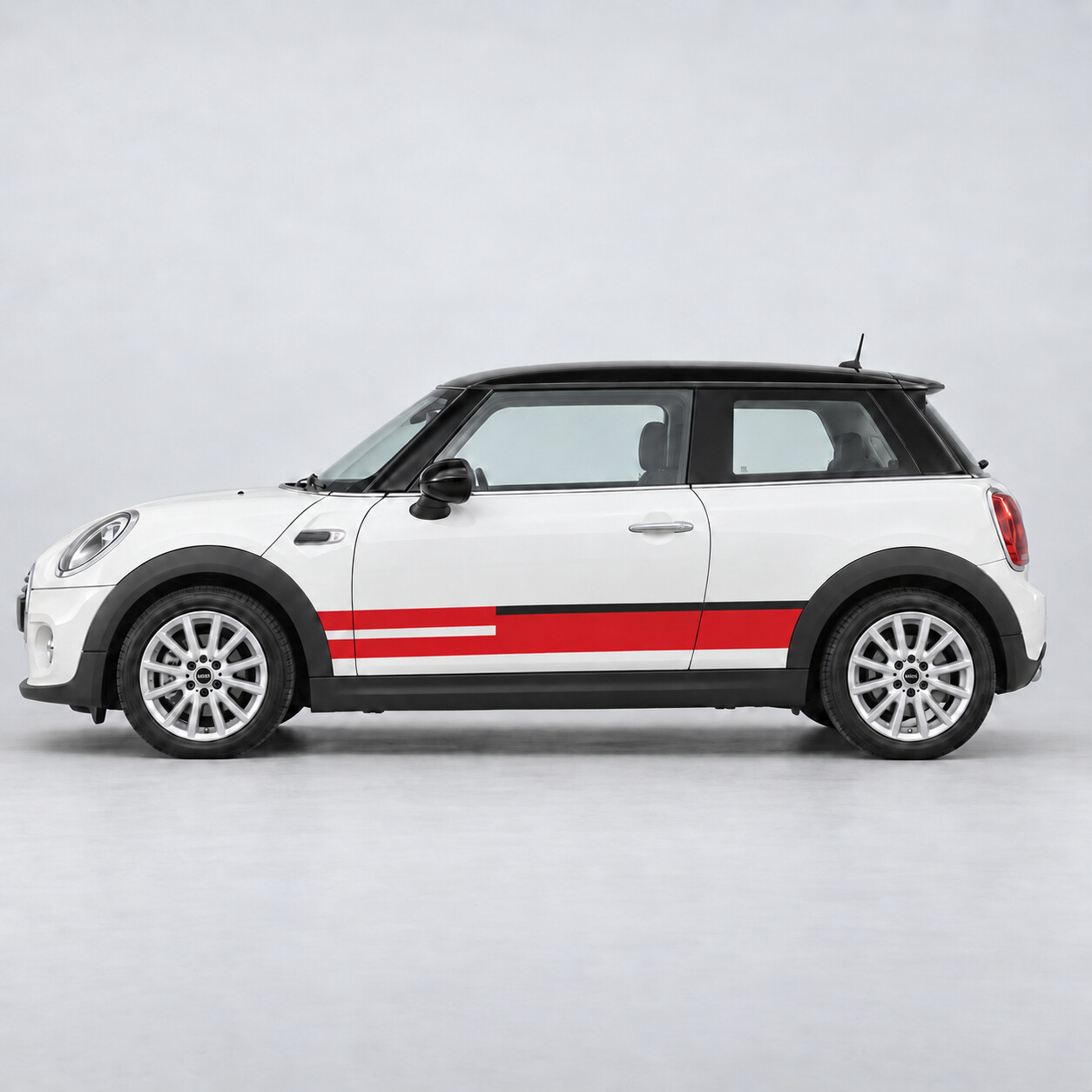 Adhesivo Vinilo Lateral Club Sprint Stripes para MINI Cooper 2014